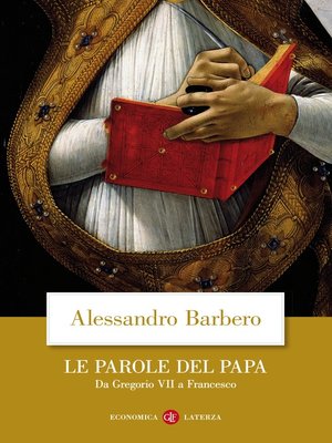 cover image of Le parole del papa